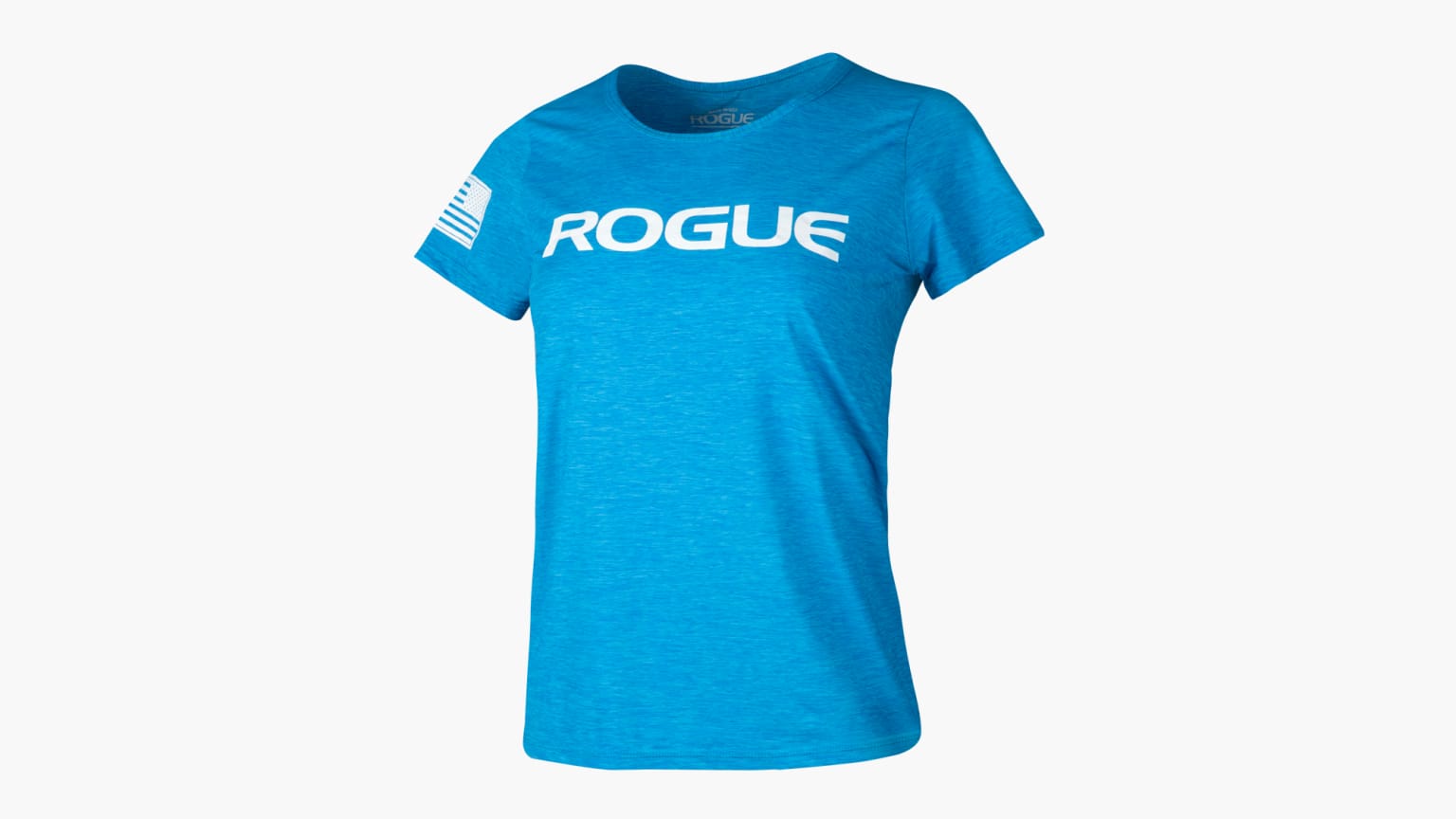 Rogue Women's Performance Sun Shirt - Heather Blue / White | Rogue